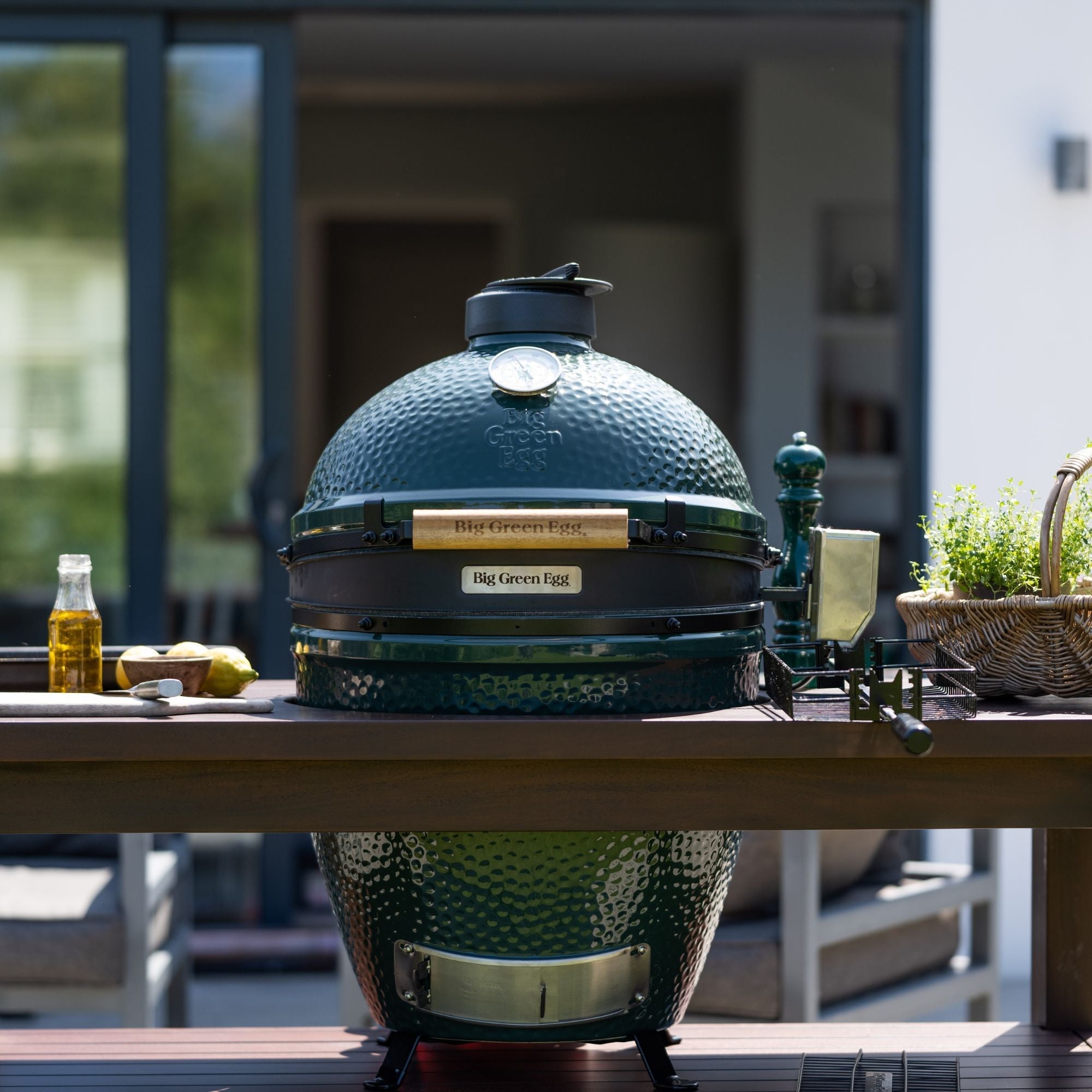 Big Green Egg Premium Royal Mahogany Table - Image 3