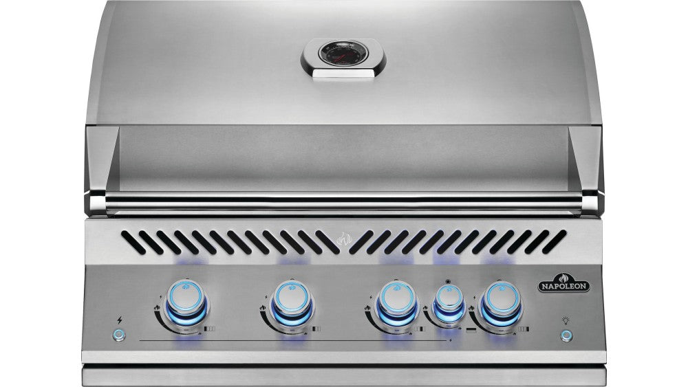 Napoleon BIG32RBPSS 700 Series Built In Gas BBQ - Free Rotisserie & Cover - Image 2