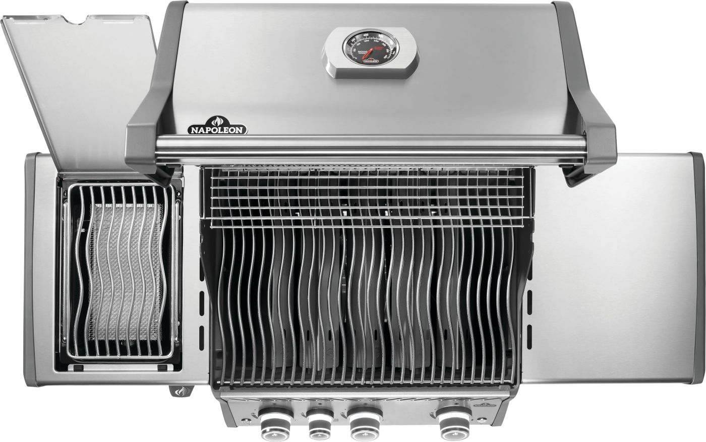 Napoleon Rogue® PRO 425 SIB Gas BBQ with Infrared Side Burner RP425SIBPSS-2-GB - Image 4