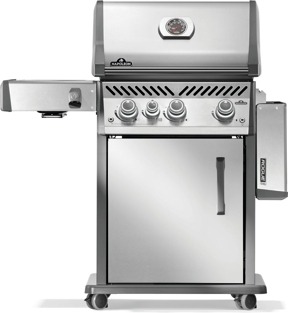 Napoleon Rogue® PRO 425 SIB Gas BBQ with Infrared Side Burner RP425SIBPSS-2-GB - Image 7
