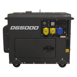 DG5000 Heavy duty Diesel Generator 4-Stroke Engine 110/230V, 5000W - 4.6kW/3000rpm