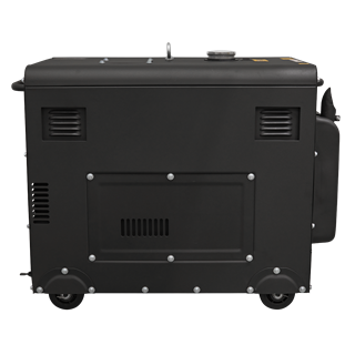 DG5000 Heavy duty Diesel Generator 4-Stroke Engine 110/230V, 5000W - 4.6kW/3000rpm