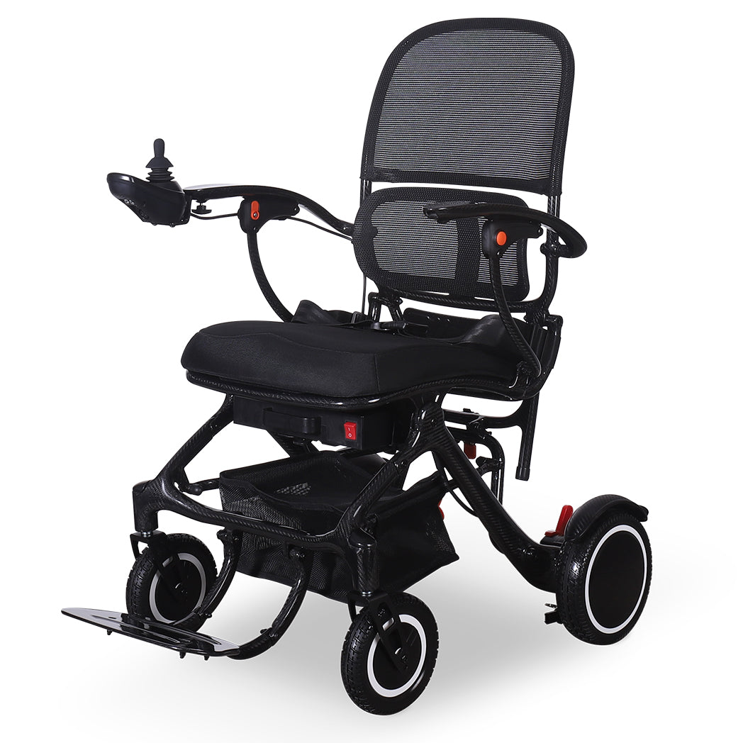 MobilityPlus+ ExoGlide Ultra-Light Carbon Folding Electric Wheelchair