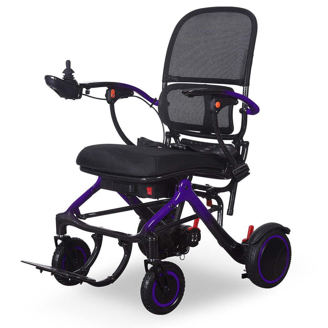 MobilityPlus+ ExoGlide Ultra-Light Carbon Folding Electric Wheelchair