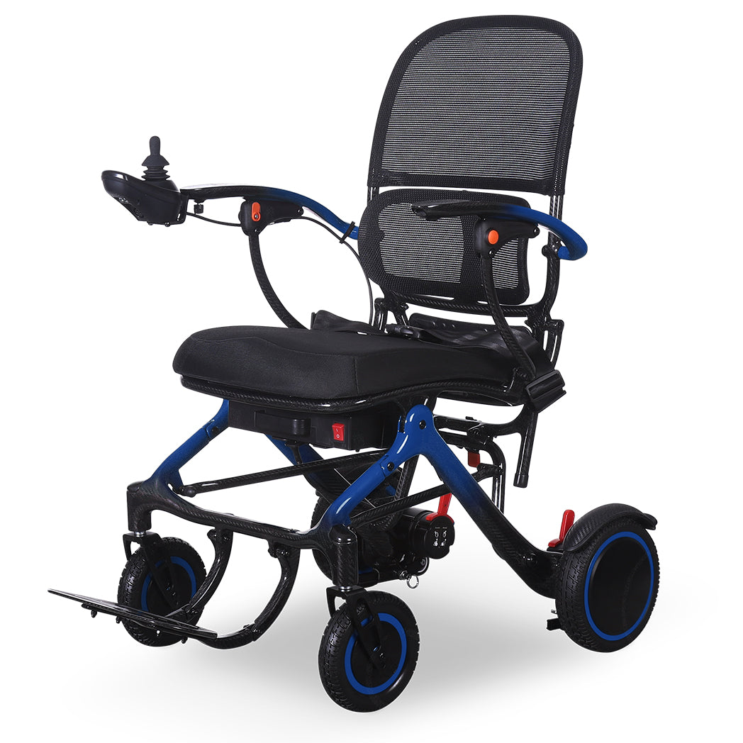 MobilityPlus+ ExoGlide Ultra-Light Carbon Folding Electric Wheelchair