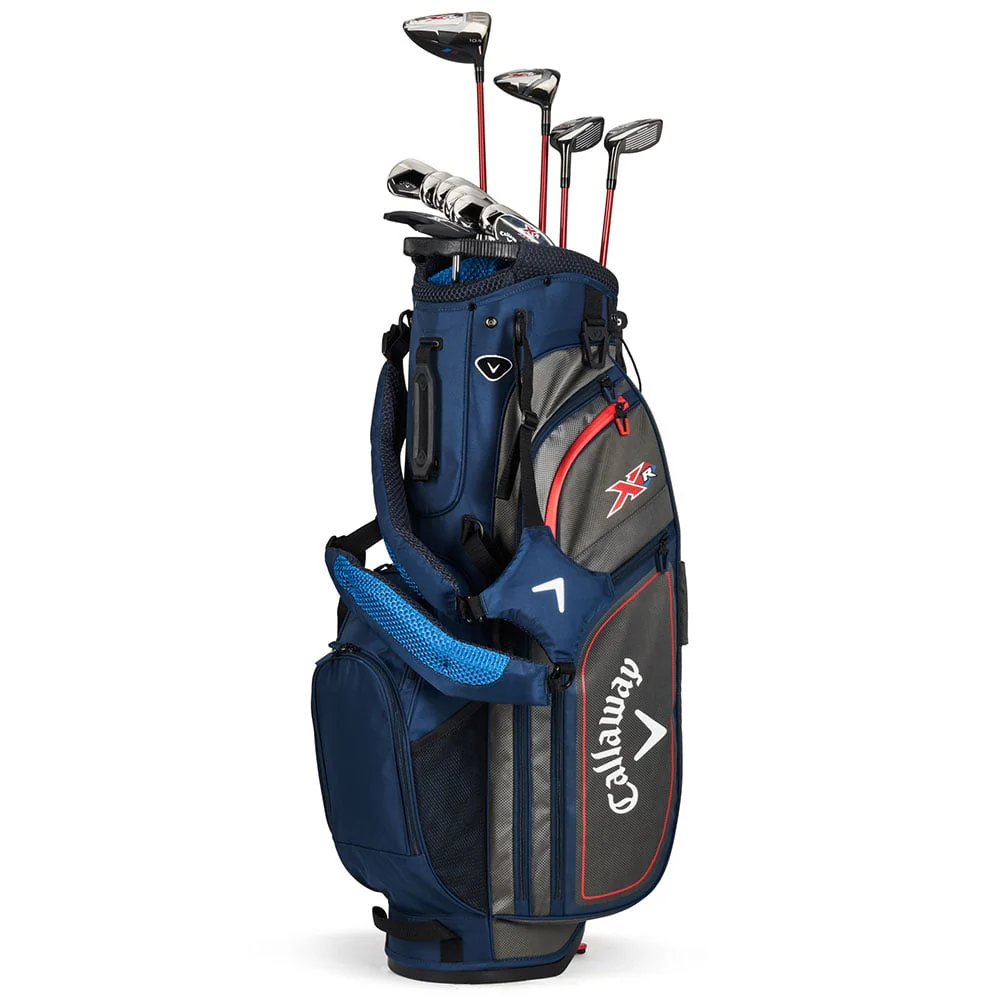 Callaway XR 13-Piece Stand Bag Package Set - Navy/Silver - Graphite - Image 3